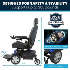 Vive Health Electric Wheelchair Model V