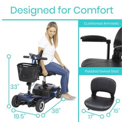 Vive Health 4 Wheel Mobility Scooter