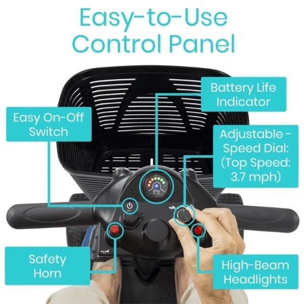 Vive Health 4 Wheel Mobility Scooter