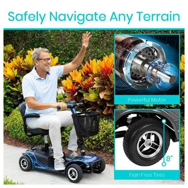 Vive Health 4 Wheel Mobility Scooter