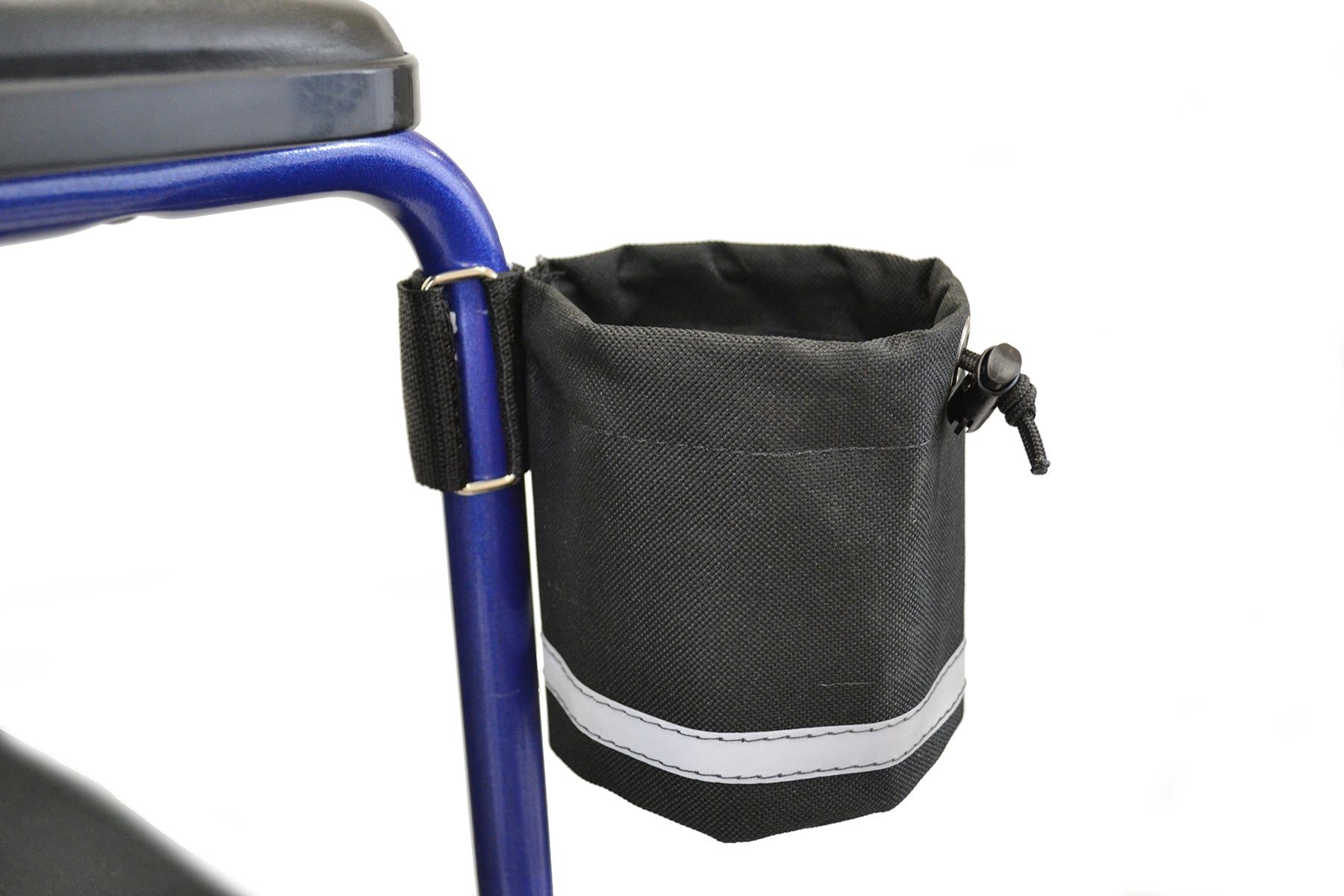 Unbreakable Fabric Cupholder for Mobility Scooters and Electric Wheelchairs