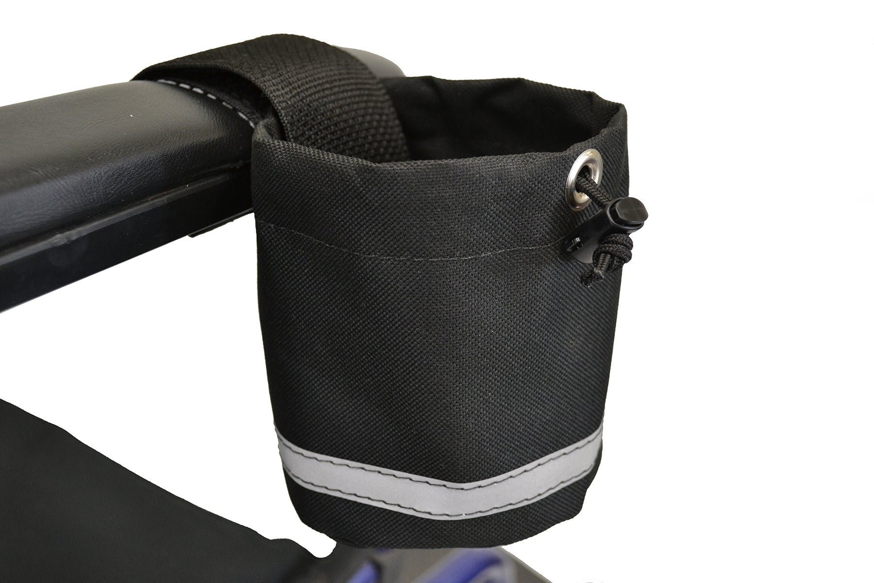 Unbreakable Fabric Cupholder for Mobility Scooters and Electric Wheelchairs