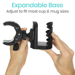 Clip-On Cup Holder for Mobility Scooters, Electric Wheelchairs, and more