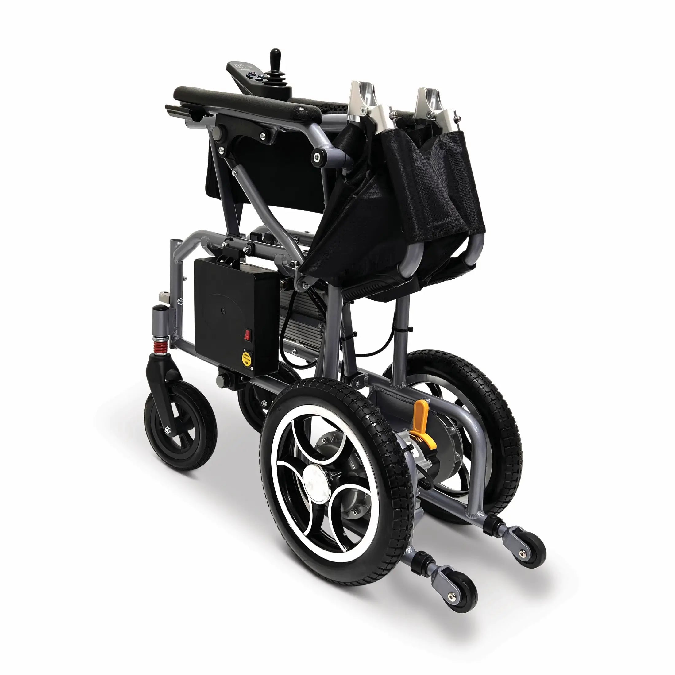 ComfyGO X-7 Lightweight Foldable Electric Wheelchair For Travel With Remote Control