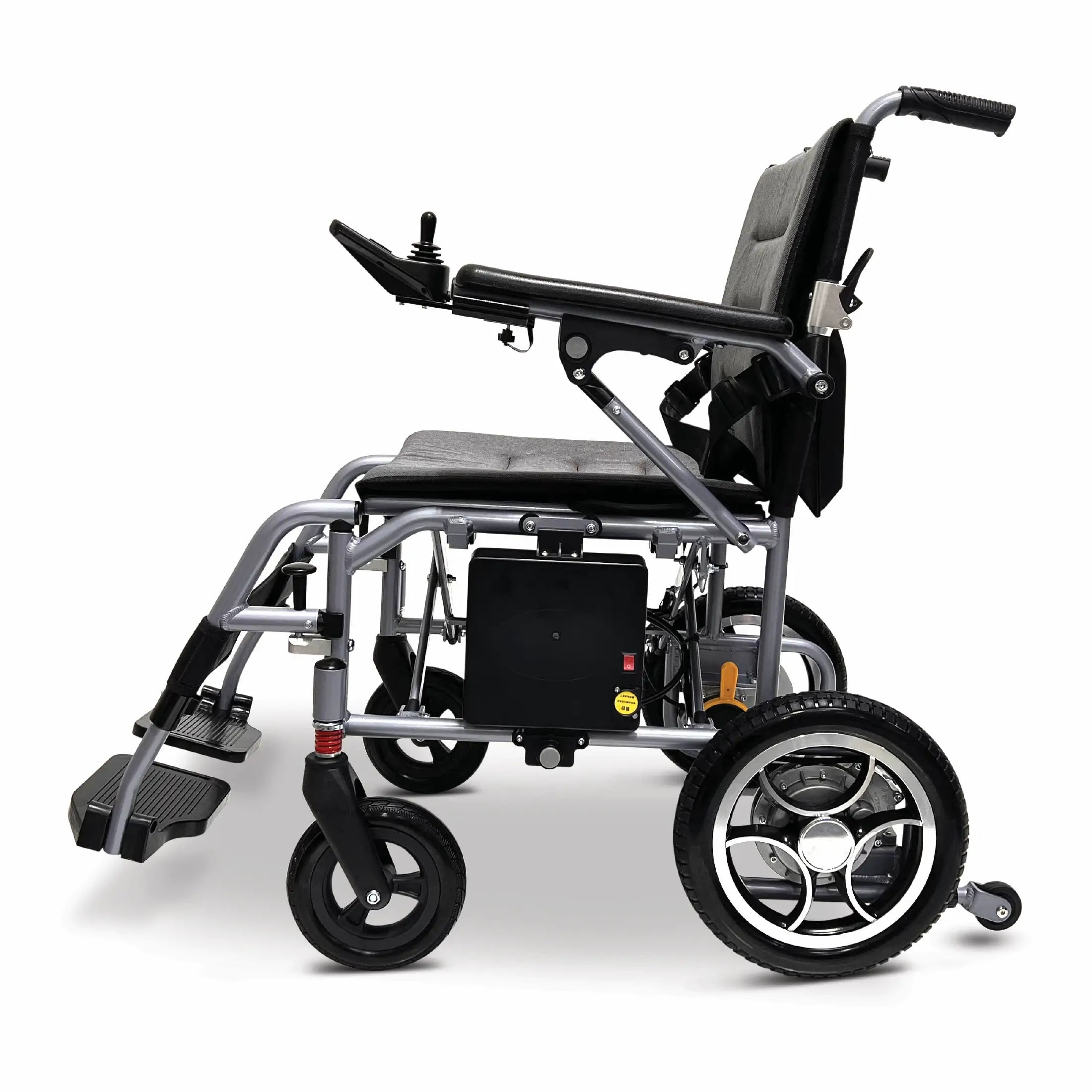 ComfyGO X-7 Lightweight Foldable Electric Wheelchair For Travel With Remote Control