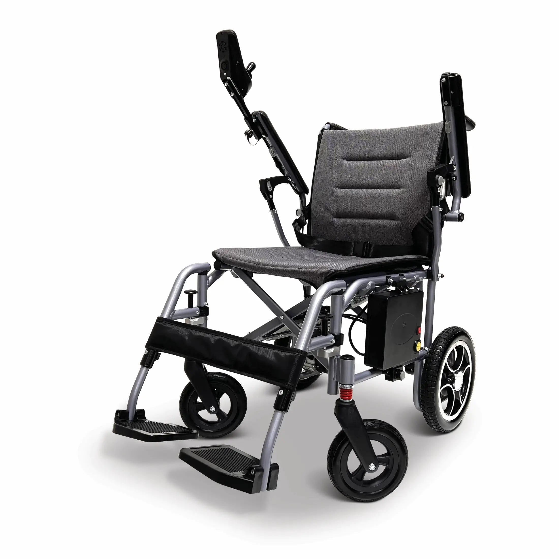 ComfyGO X-7 Lightweight Foldable Electric Wheelchair For Travel With Remote Control