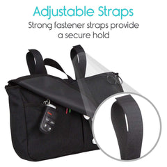Durable and Water Resistant Mobility Side Bag from Vive Health