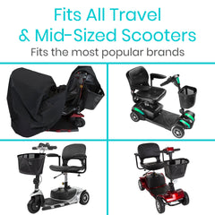 Extra-Durable Waterproof Mobility Scooter Cover From Vive Health (Heavy-Duty)