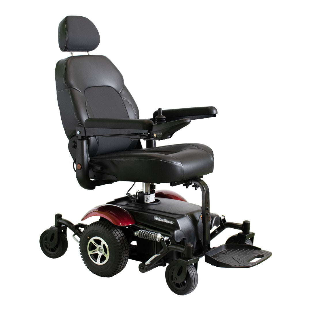 Merits Health P326A Vision Sport Power Wheelchair With Seat Lift