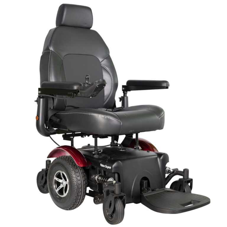 Merits Health P327 Vision Super Heavy Duty Power Wheelchair with Seat Lift