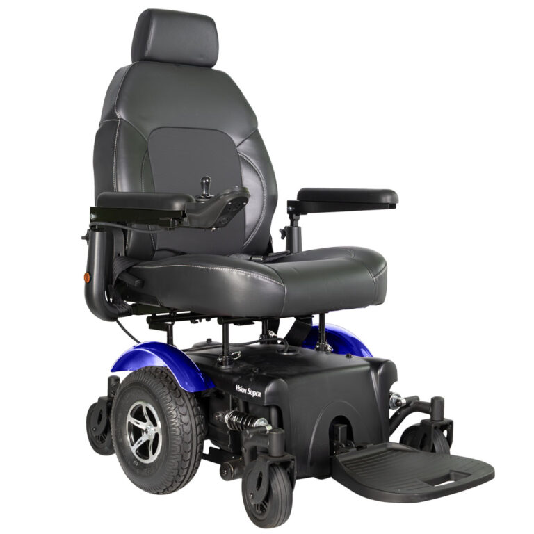 Merits Health P327 Vision Super Heavy Duty Power Wheelchair with Seat Lift