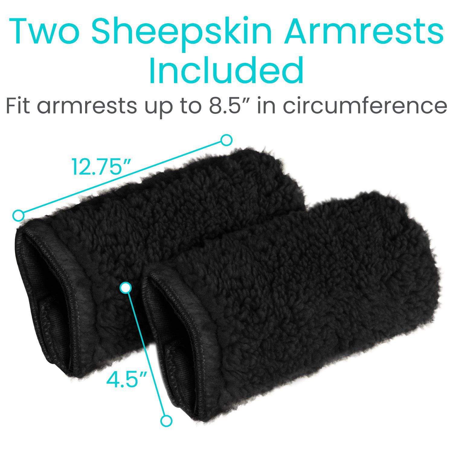 Sheepskin Wheelchair Armrests (Latex Free!)