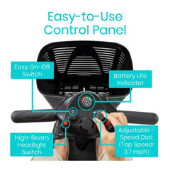 Vive Health 3 Wheel Mobility Scooter
