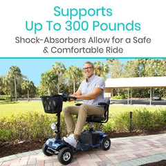 Vive Health Series A Deluxe Travel Mobility Scooter