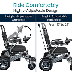 Vive Health Foldable Electric Wheelchair
