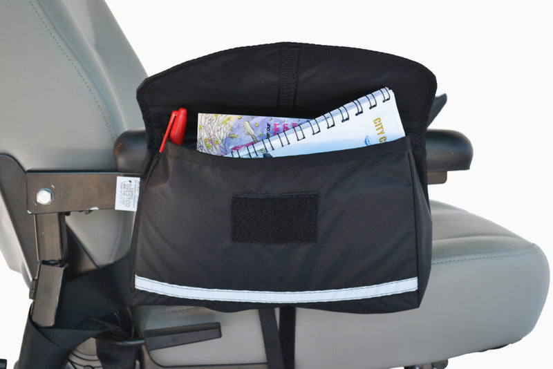 Standard Armrest Bag for Mobility Scooters and Electric Wheelchairs