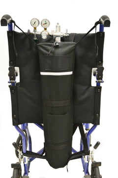 Oxygen Tank Holder (E and D Tank)  for Mobility Scooters and Electric Wheelchairs