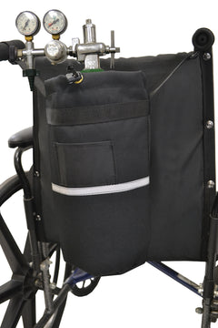 Oxygen Tank Holder (E and D Tank)  for Mobility Scooters and Electric Wheelchairs