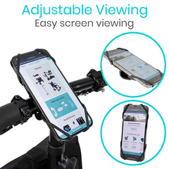 Phone Holder For Mobility Scooters, Electric Wheelchairs, and more. From Vive Health