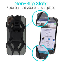 Phone Holder For Mobility Scooters, Electric Wheelchairs, and more. From Vive Health