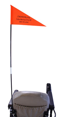 Safety Flag for Mobility Scooters and Electric Wheelchairs